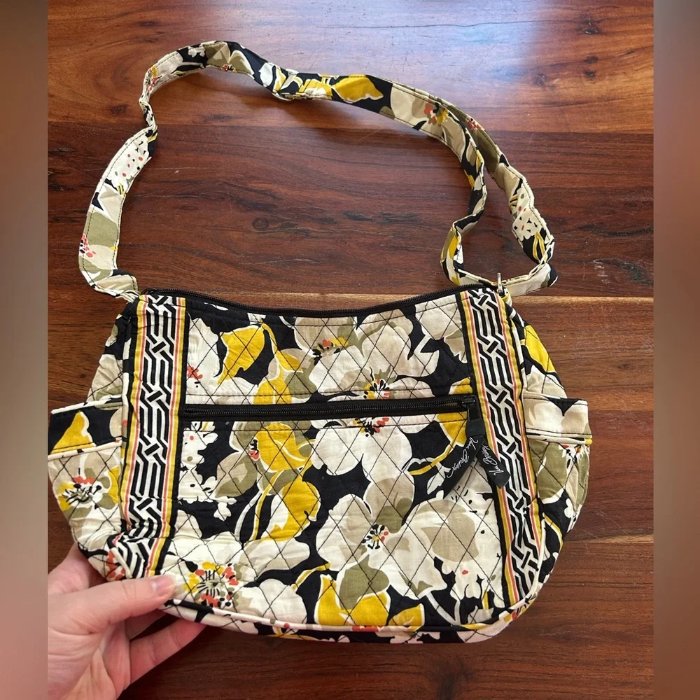 Vera Bradley cross body bag medium dogwood printed spring retired print - Picture 5 of 10
